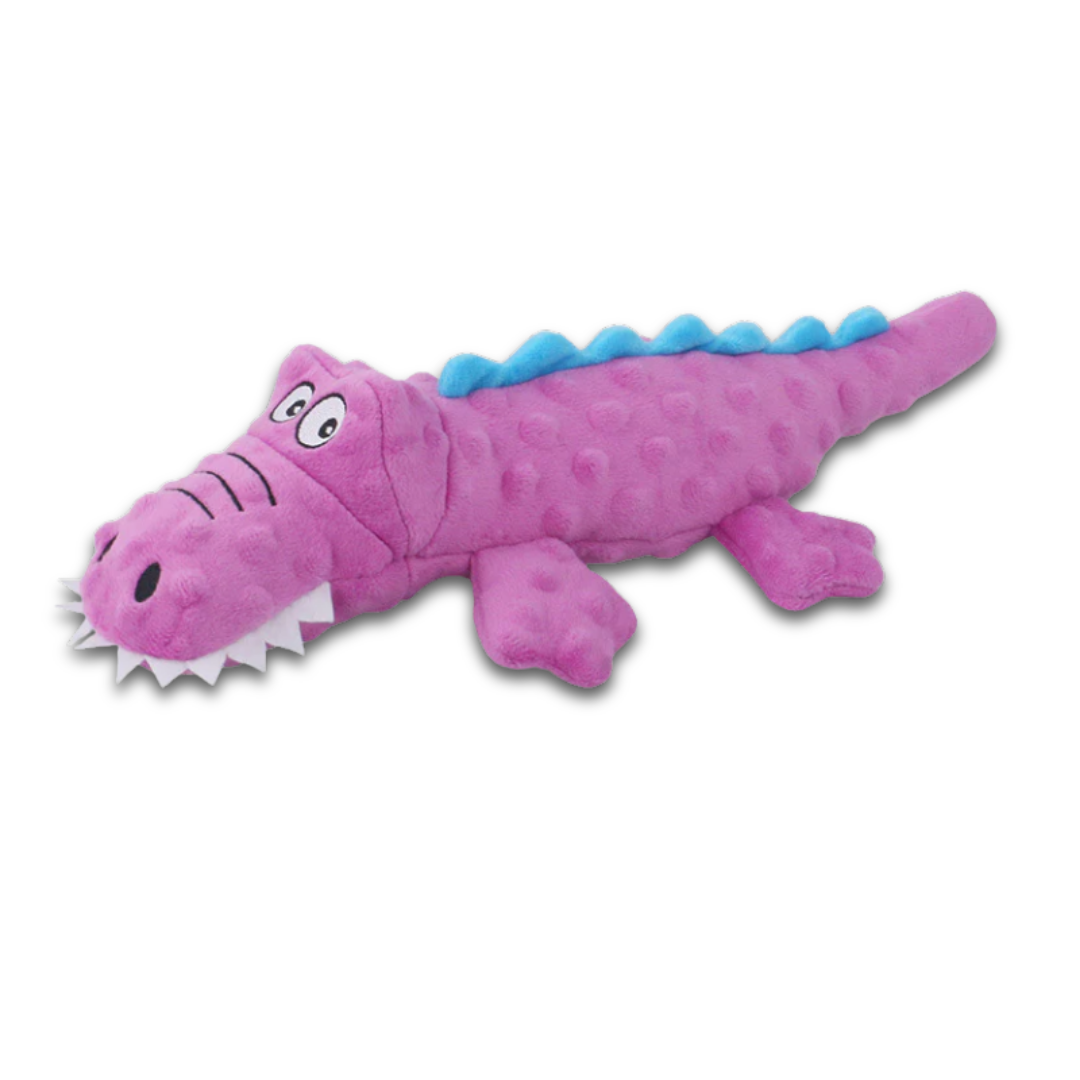 Plush Alligator Dog Toy – Interactive Chew Toy
