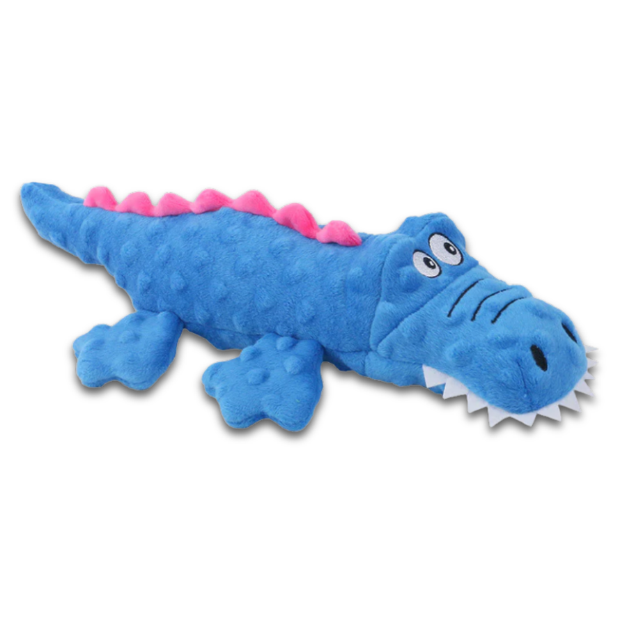 Plush Alligator Dog Toy – Interactive Chew Toy