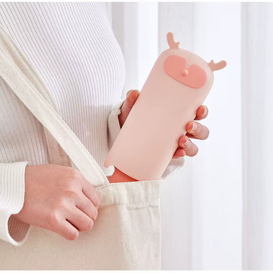 Animal-Shaped Pet Hair Remover Roller – Reusable Fur Cleaner