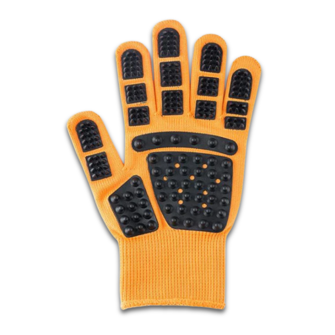 Deshedding Pet Grooming Glove – Gentle Fur Remover