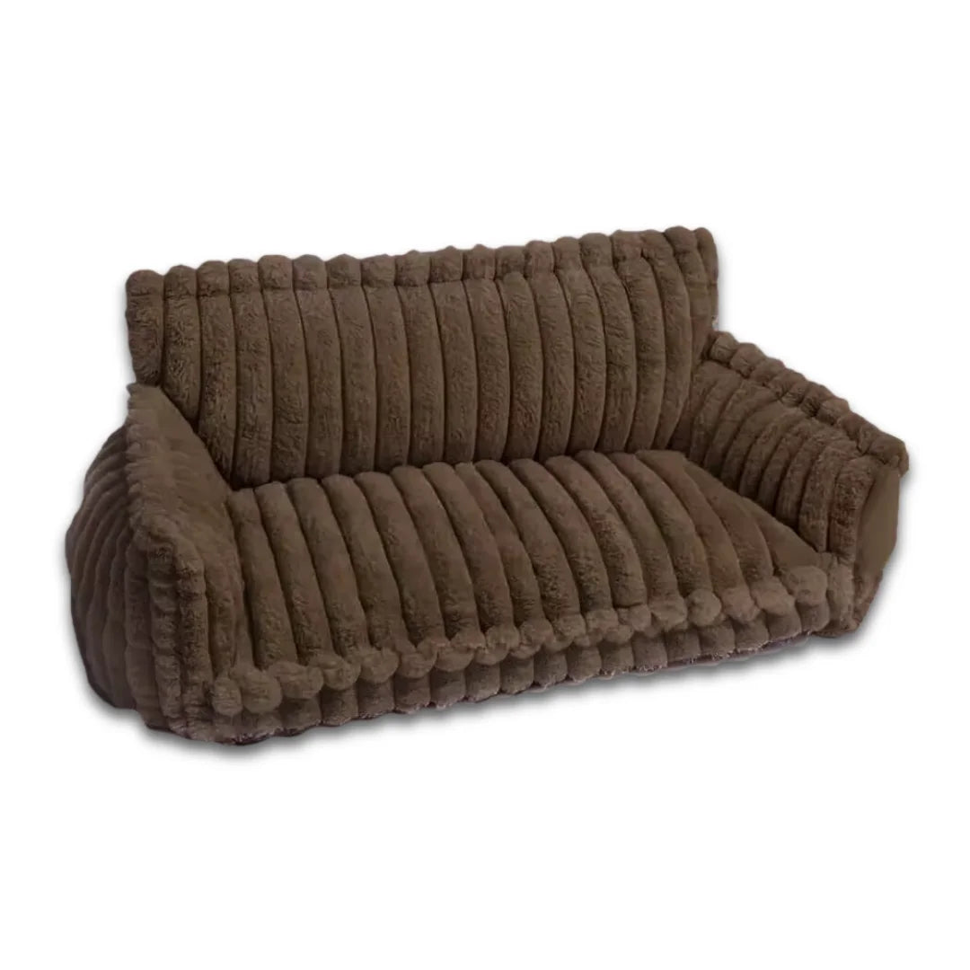 Orthopaedic Dog Sofa Bed – Ribbed Cushion