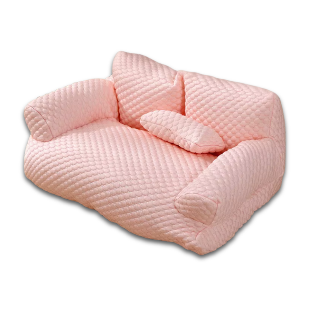Cooling Dog Sofa Bed – Breathable Cushion