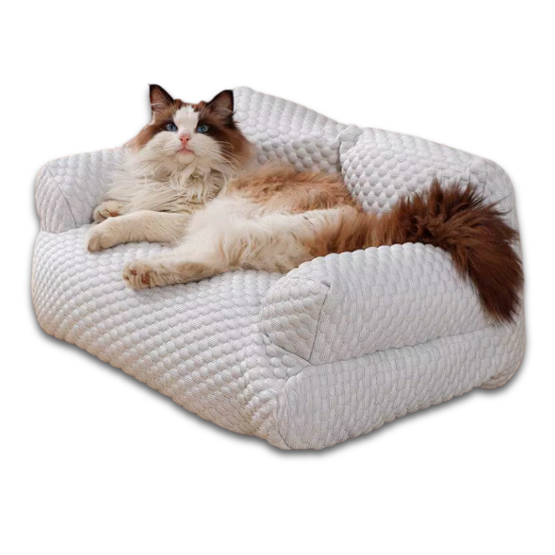 Cooling Dog Sofa Bed – Breathable Cushion