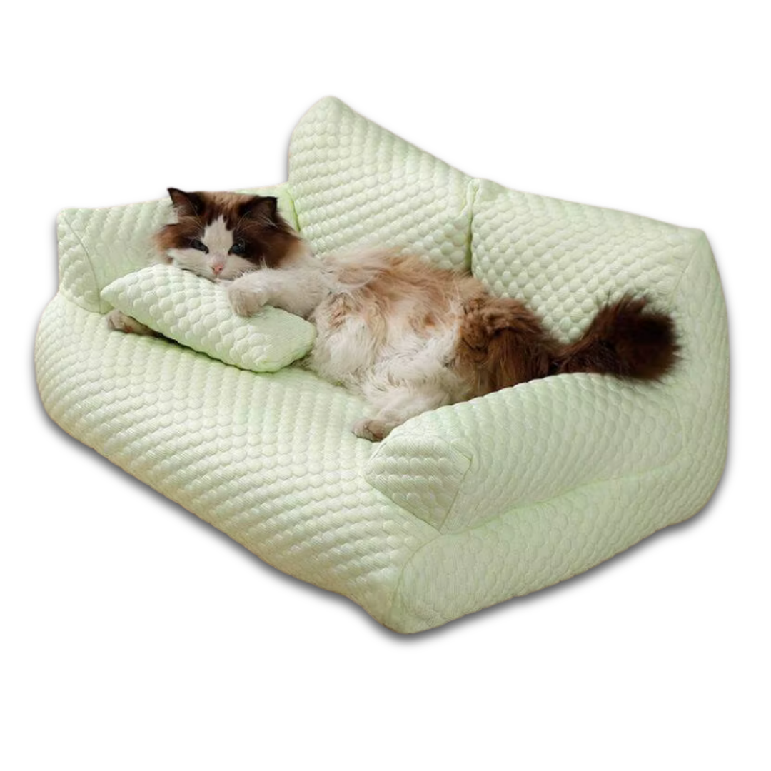 Cooling Dog Sofa Bed – Breathable Cushion