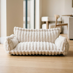 Orthopaedic Dog Sofa Bed – Ribbed Cushion