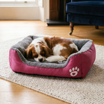 Waterproof Fleece Dog Bed – Soft Cushion