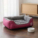 Waterproof Fleece Dog Bed – Soft Cushion