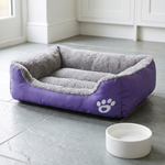Waterproof Fleece Dog Bed – Soft Cushion