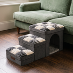 Foldable Dog Stairs – Hidden Storage