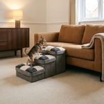 Foldable Dog Stairs – Hidden Storage
