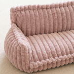 Orthopaedic Dog Sofa Bed – Ribbed Cushion