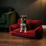 Orthopaedic Dog Sofa Bed – Ribbed Cushion