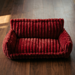 Orthopaedic Dog Sofa Bed – Ribbed Cushion