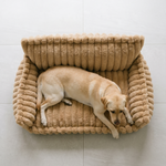 Orthopaedic Dog Sofa Bed – Ribbed Cushion
